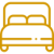 double bed icon